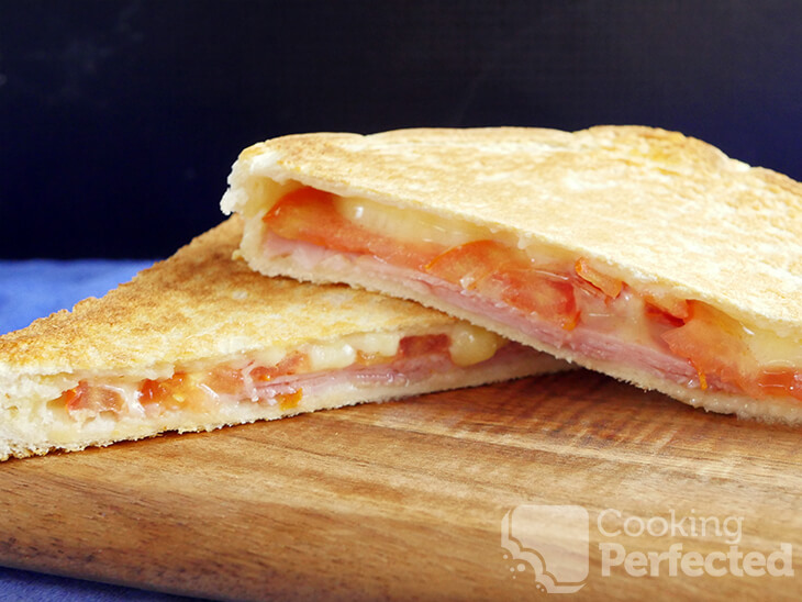 Ham, Cheese, Tomato, Toasted Sandwich