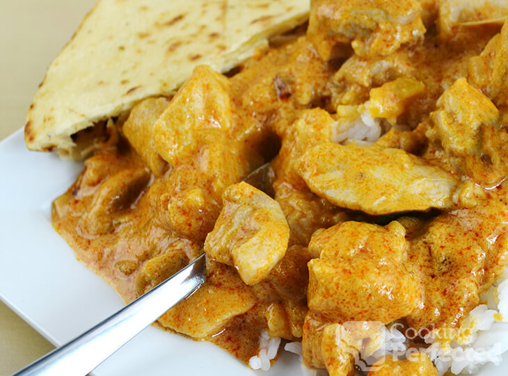 Satay Chicken Curry with Peanut Butter
