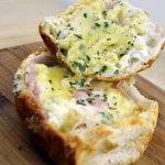 Featured image for Easy Cheesy Ham and Egg Bread Bowl