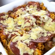 Pepperoni Pizza Casserole