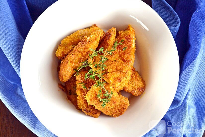 Almond Crusted Fried Chicken