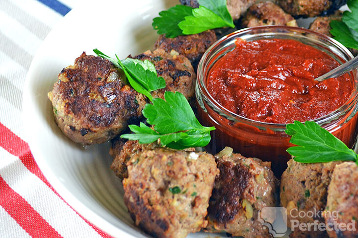 Paleo Meatballs with Homemade Ketchup