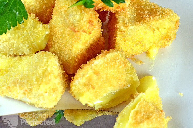 Crunchy Fried Camembert Cheese