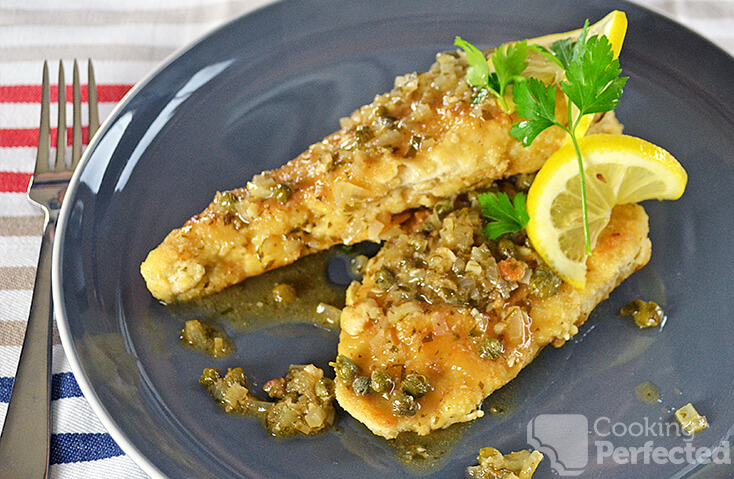 Chicken Piccata with Capers and Lemon Sauce