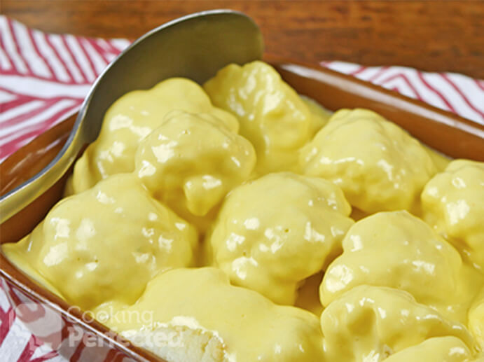 Cauliflower with Cheese Sauce