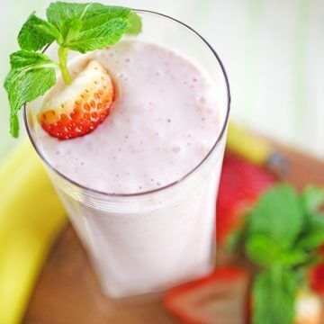 Strawberry Banana Smoothie