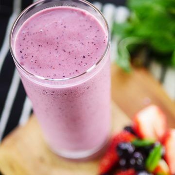 Strawberry Blueberry Smoothie