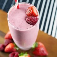 Strawberry Raspberry Smoothie