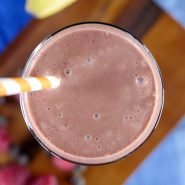 Chocolate Raspberry Smoothie