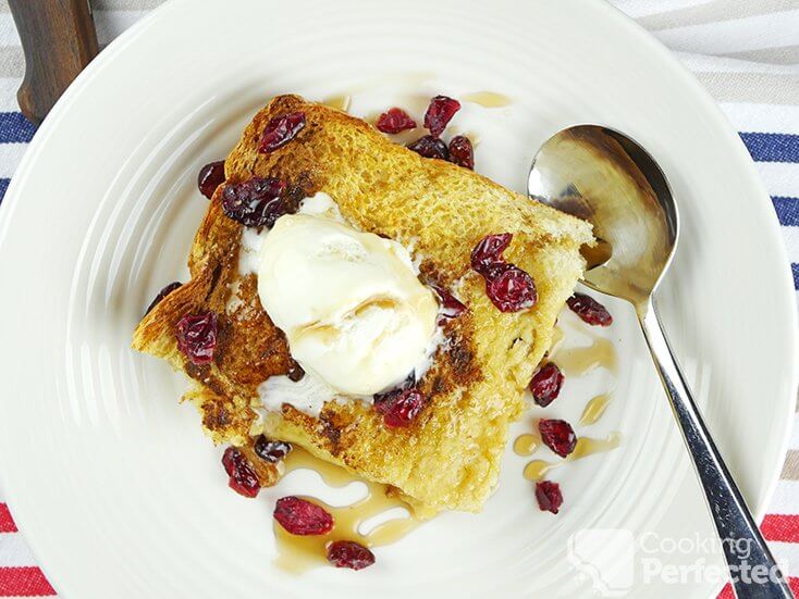 Oven-Baked Bread and Butter Pudding