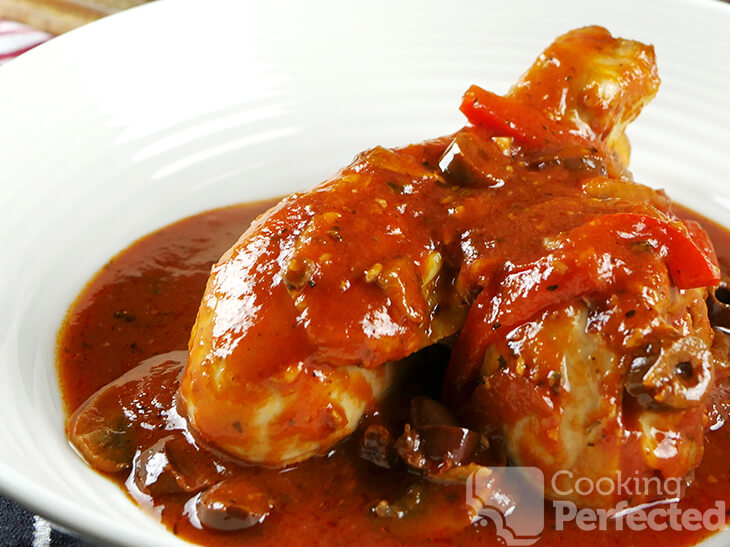 Stove Top Chicken Cacciatore