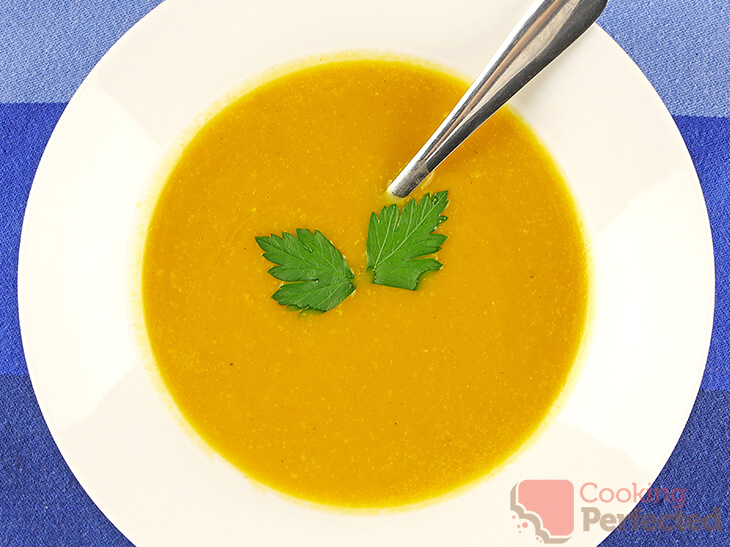 Pumpkin Soup with Coconut Milk