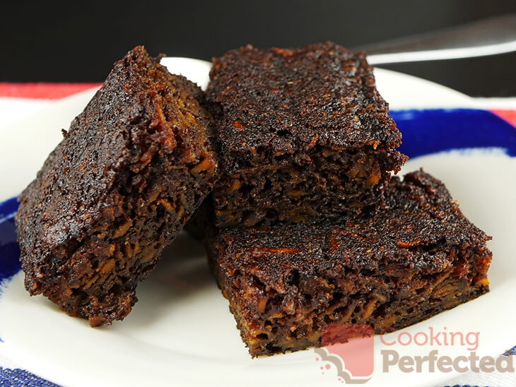 Paleo brownies made with sweet potato