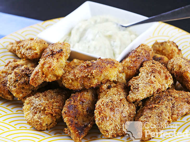 Almond Crusted Chicken Nuggets