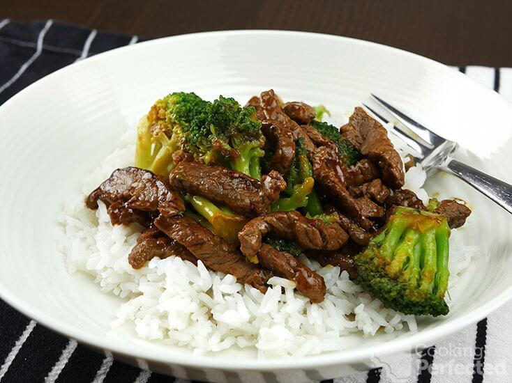 Beef and Broccoli with Rice