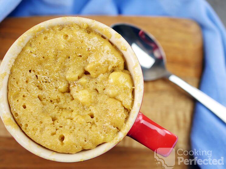 Banana Cake in a Mug