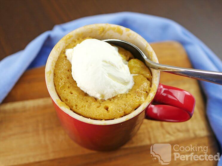 5-Minute Chocolate Mug Cake - Chocolates & Chai