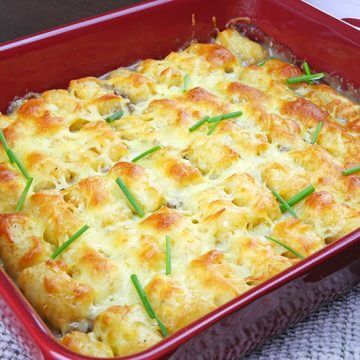 tater tot casserole without meat