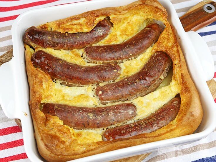 Oven Baked Toad in the Hole