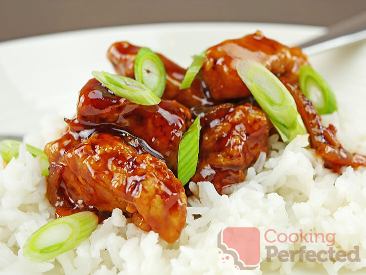 Orange chicken with Orange Marmalade