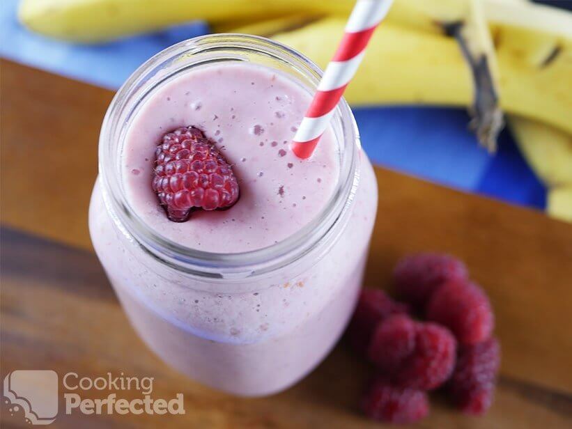 Raspberry Banana Smoothie