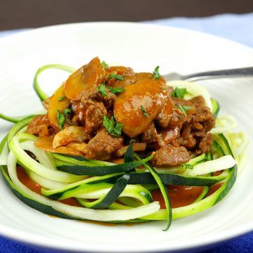 Paleo Beef Stroganoff