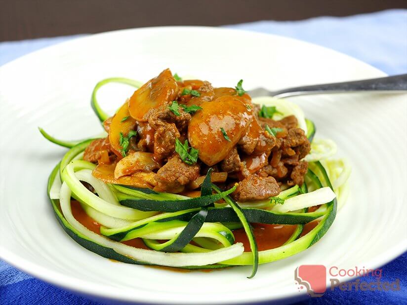 Paleo Beef Stroganoff