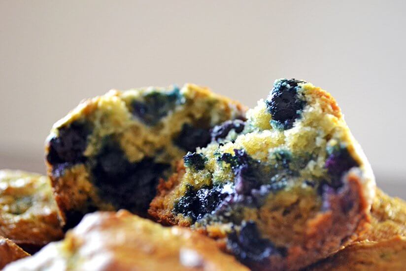 Paleo Blueberry Muffins