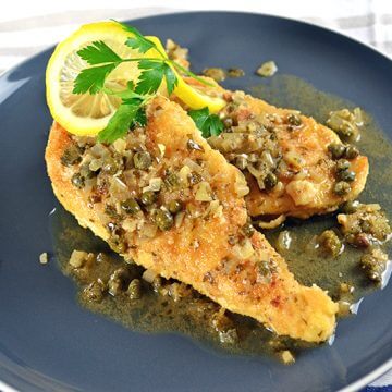 Paleo Chicken Piccata