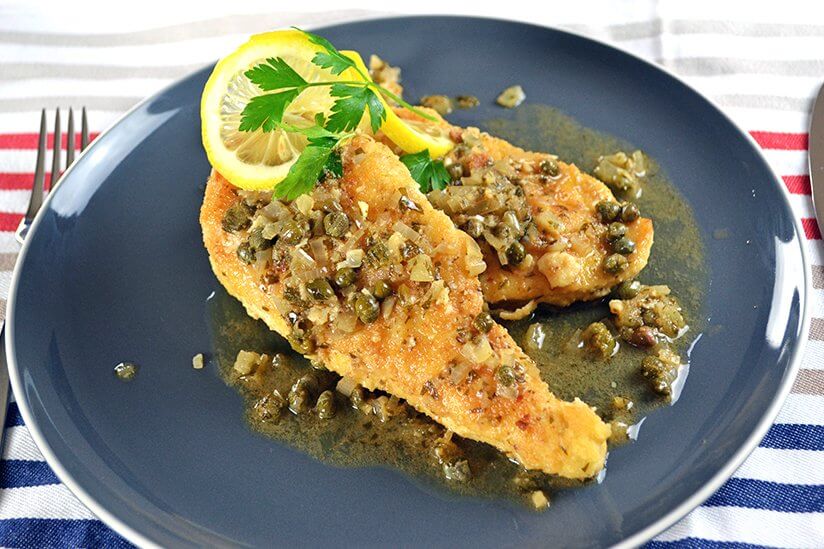Paleo Chicken Piccata