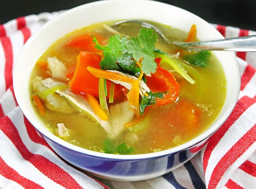 Healthy Paleo-Friendly Chicken Soup - Cooking Perfected