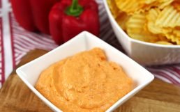 Featured image for Easy Roasted Red Pepper Dip