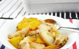 Featured image for Paleo-Friendly Peach Cobbler