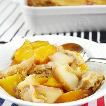 Paleo Peach Cobbler