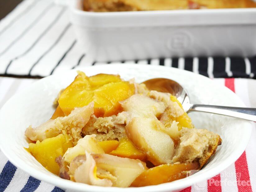 Paleo Peach Cobbler