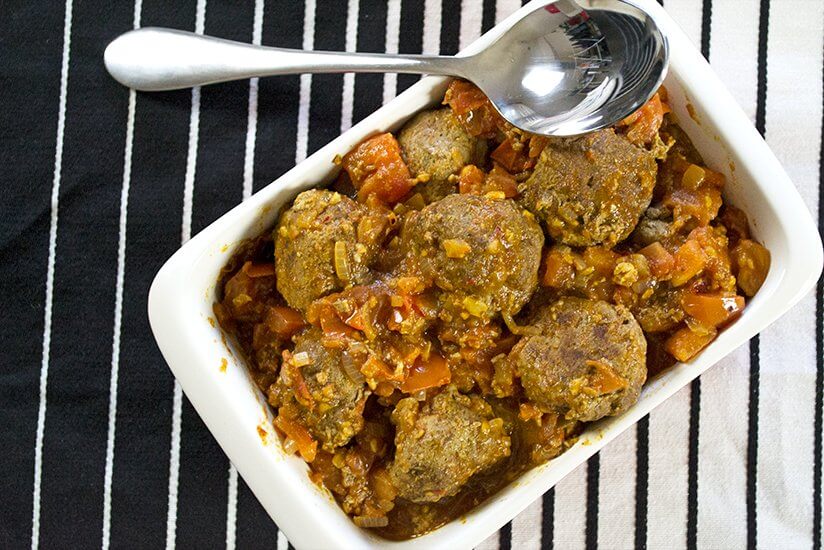 Paleo Spicy Meatballs