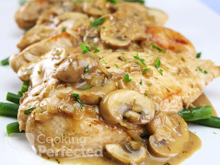 Chicken Marsala with Mushrooms