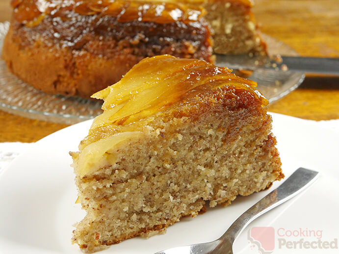 Caramelized Pear Upside-down Cake