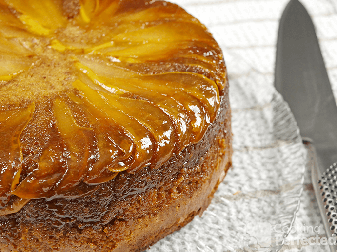 Gluten-Free Upside-Down Pear Cake