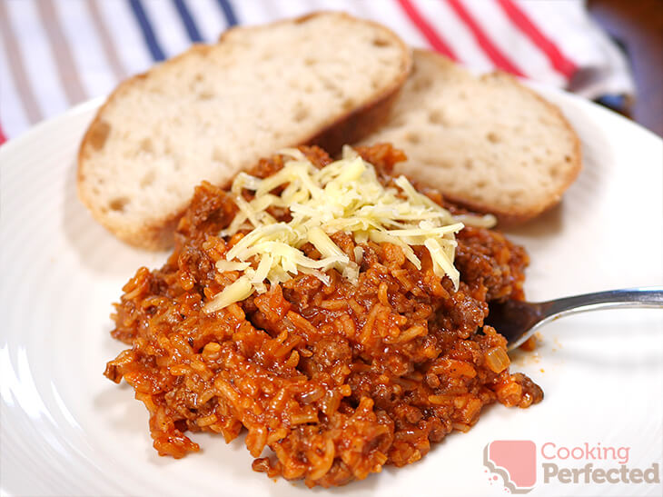 Spanish Rice with Ground Beef