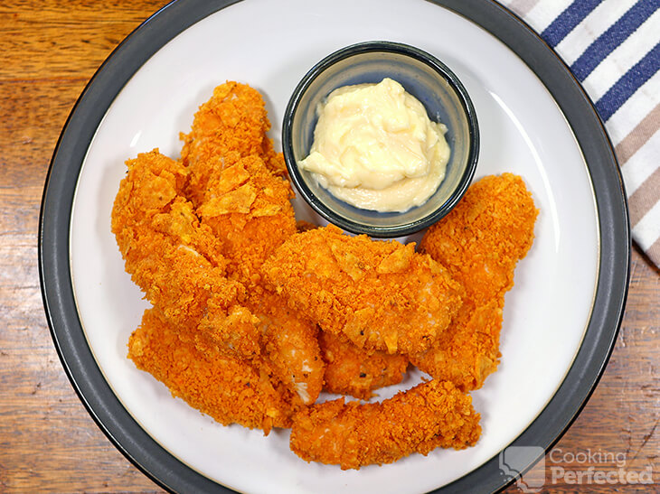 Dorito Chicken with Mayonnaise