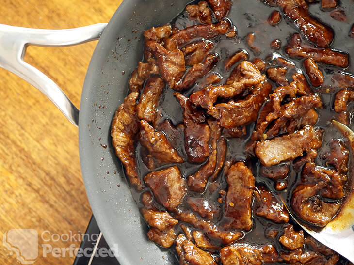 Crispy Mongolian beef