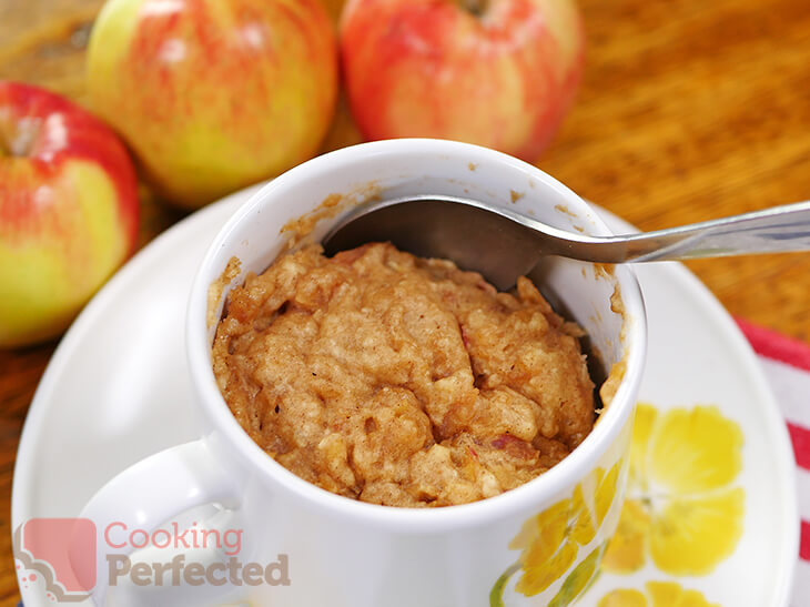 Microwave Apple Cake