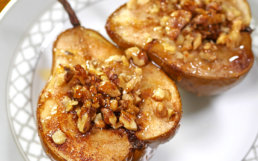 Featured image for Baked Pears with a Walnut Filling