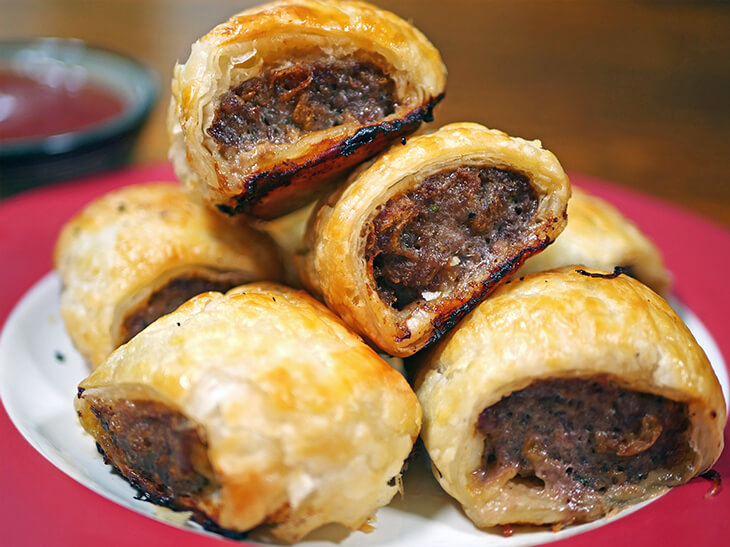 Homemade Sausage Rolls - Cooking Perfected