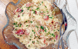 Featured image for Caramelized Onion Potato Salad with Bacon