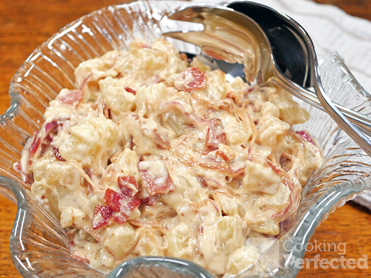 Homemade Potato Salad in Bowl