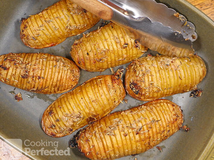 Hasselback Potatoes Baked in the Oven