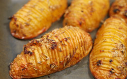 Featured image for Hasselback Potatoes