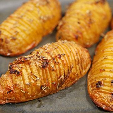 Hasselback Potatoes